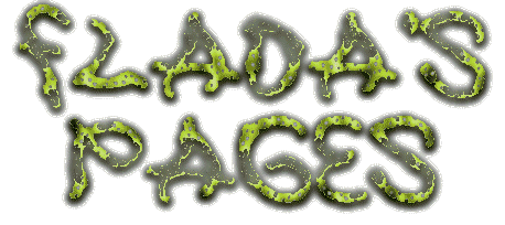 ** Flada's Pages in broken mouldy pretzels.